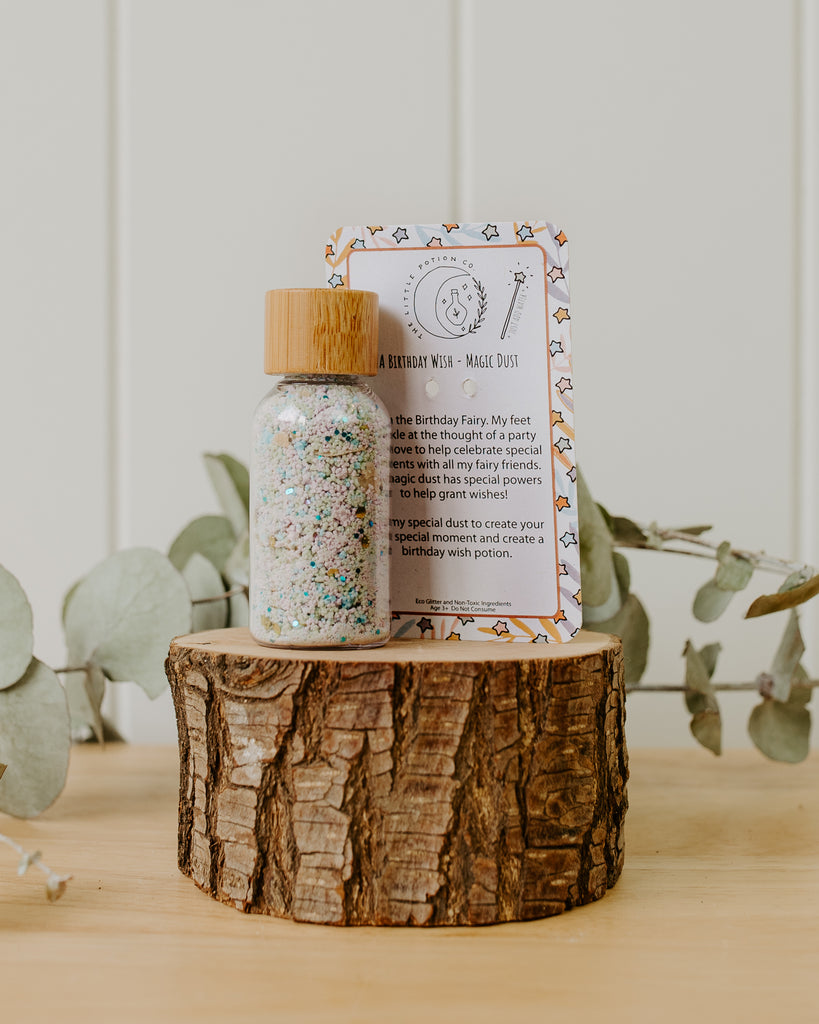 birthday potion bottle