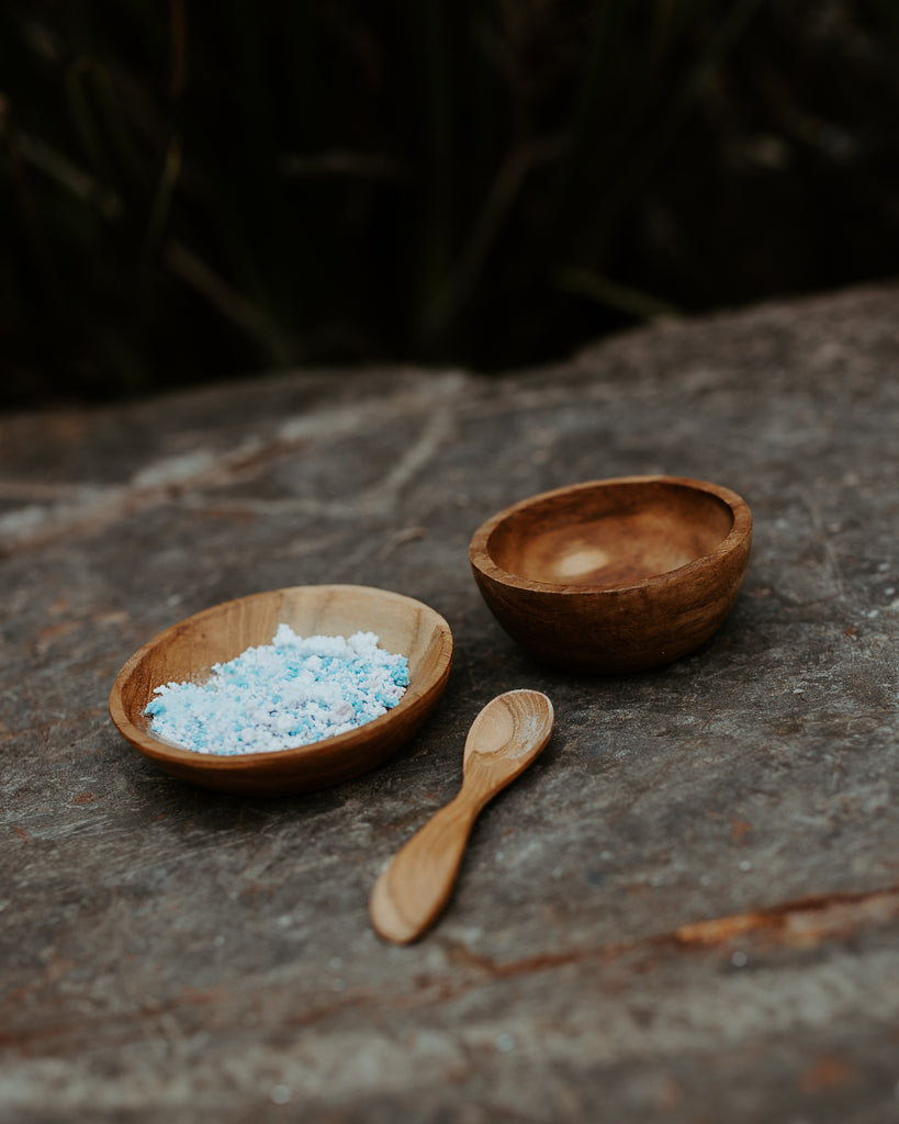 miniature wooden potion set